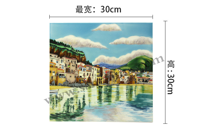 三彩瓷板畫(huà)風(fēng)景系列 三彩瓷板畫(huà)風(fēng)景系列
