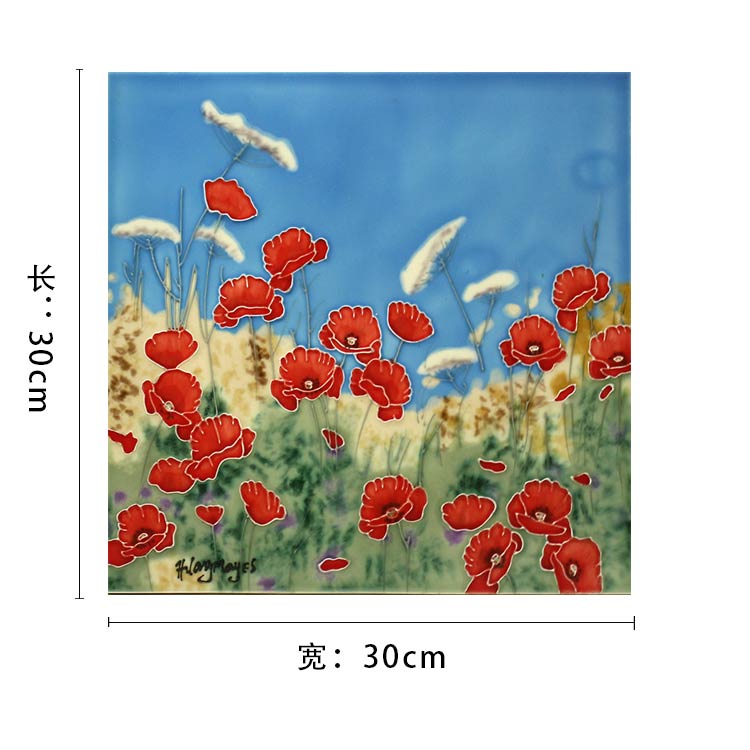 植物花卉瓷板畫 植物花卉瓷板畫