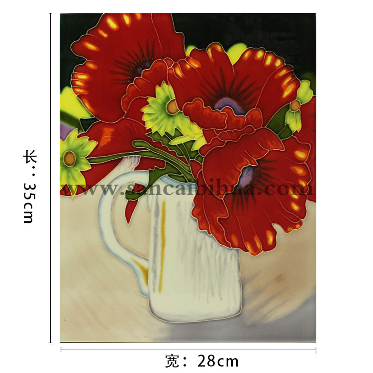 植物花卉瓷板畫 植物花卉瓷板畫