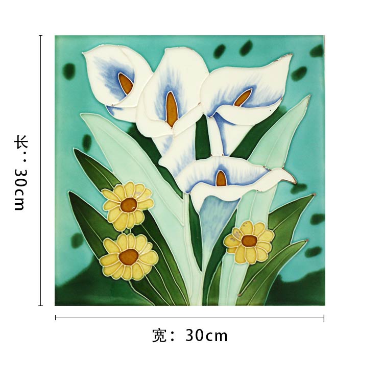 植物花卉瓷板畫 植物花卉瓷板畫