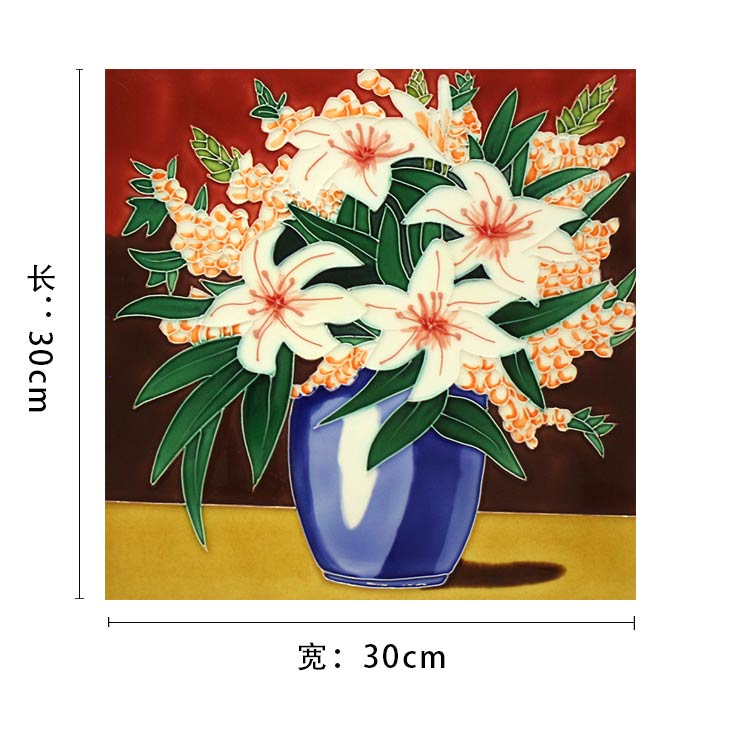 植物花卉瓷板畫 植物花卉瓷板畫