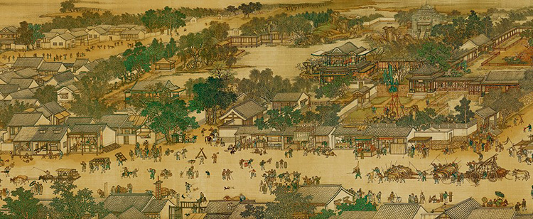 清明上河圖瓷板畫 清明上河圖瓷板畫